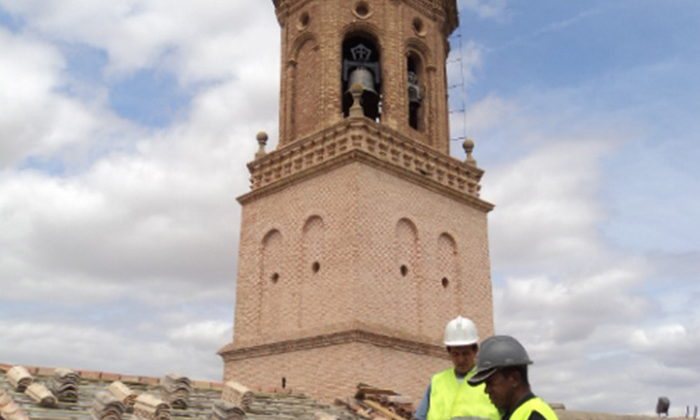 Rehabilitación y refuerzo de las cubiertas de la Iglesia de San Miguel de Carcar, Navarra